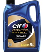 Моторно масло ELF EVOLUTION R-TECH SPORT 0W-40 5L