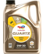 Моторно масло TOTAL QUARTZ INEO PRO 0W-30 5L