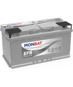 Акумулатор MONBAT EFB PREMIUM 95AH 900A R+