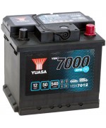 Акумулатор YUASA YBX7000 EFB 50AH 540A