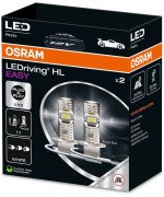 Крушка OSRAM H3 LEDRIVING HL EASY 6500K 8W 12V HANGING FOLDING BOX X2 PCS 64151DWESY-2HB