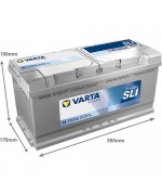 VARTA DYNAMIC SLI 110AH 920A R+ 2