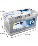 VARTA DYNAMIC SLI 80AH 740A R+ 2